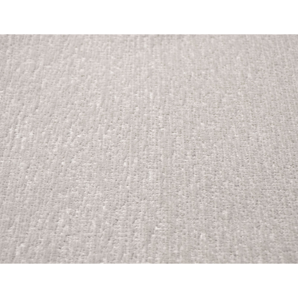 Lessy Swivel Accent Chair Plush White Polyester Soft Plush Foam Metal By Casagear Home BM320839