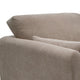 Sian Loveseat Almond Gray Polyester 2 Pillows Solid Pine Wood 69 Inch By Casagear Home
