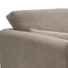 Sian Sofa Almond Gray Polyester 2 Pillows Solid Pine Wood 90 Inch By Casagear Home