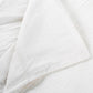 Irma Queen Size Duvet Cover Pre Shrunk White Cotton and Premium Linen By Casagear Home BM320907