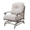 Mace Outdoor Club Motion Chair Set of 2 High Back Aluminium Heritage Gray By Casagear Home BM321192