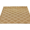 Nicks Area Rug Rectangular 5 x 7 Brown Indoor Outdoor Diamond Pattern By Casagear Home BM321240