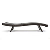 Mach Chaise Lounger, Dark Brown Rattan Wicker Frame, Outdoor, 79 Inch By Casagear Home