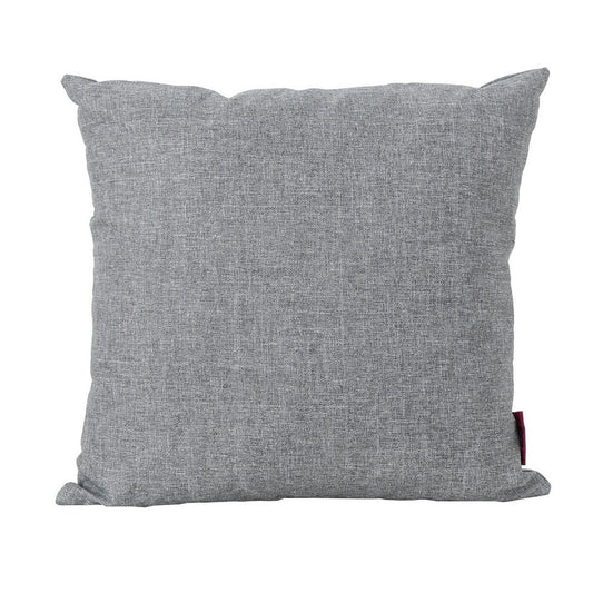 Naed Square Outdoor Throw Pillow Set of 2, 18 Inch, Gray Water Resistant By Casagear Home