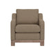 Sama Accent Armchair Back Pillow Light Brown Polyester by Casagear Home