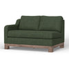 Sama LAF Loveseat 56’’ Bench Style Solid Wood Olive Green by Casagear Home