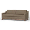 Sama Sofa 2 Accent Pillows 91’’ Bench Style Light Brown by Casagear Home