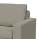 Jeni LAF Modular Loveseat 2 Pillows 58’’ Wood Gray Bench by Casagear Home