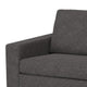Jeni RAF Modular Loveseat 2 Pillow 58’’ Wood Gray Bench by Casagear Home