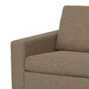 Jeni RAF Modular Loveseat 2 Pillows 58’’ Wood Light Brown by Casagear Home
