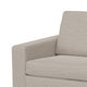 Jeni RAF Modular Loveseat 2 Pillow 58’’ Wood Light Beige by Casagear Home