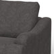 Alfi Accent Chair 41’’ Solid Pine Wood Light Gray Polyester by Casagear Home