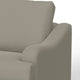Alfi Accent Chair 41’’ Solid Wood Almond Gray Polyester by Casagear Home