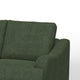 Alfi Loveseat Classic Style 60’’ Solid Wood Olive Green by Casagear Home BM323339
