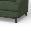 Alfi Loveseat Classic Style 60’’ Solid Wood Olive Green by Casagear Home BM323339