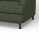 Alfi Loveseat Classic Style 60’’ Solid Wood Olive Green by Casagear Home BM323339