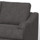 Alfi Loveseat Classic Style Details 60’’ Solid Wood Gray by Casagear Home BM323340