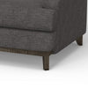 Alfi Loveseat Classic Style Details 60’’ Solid Wood Gray by Casagear Home BM323340