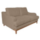 Alfi Loveseat Classic Style Details Solid Wood Brown by Casagear Home BM323342