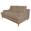 Alfi Loveseat Classic Style Details Solid Wood Brown by Casagear Home BM323342