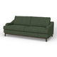 Alfi Sofa 2 Accent Pillows Classic Details Olive Green by Casagear Home
