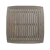 Lexy Outdoor Dining Chair, Square 36" Top, Gray Acacia Wood