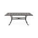Shaili Outdoor Dining Table Rectangular 68 Inch Shiny Copper Cast Metal BM323379