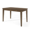 Kiyan Counter Height Dining Table, Brown Rubberwood, 59 Inch Rectangular