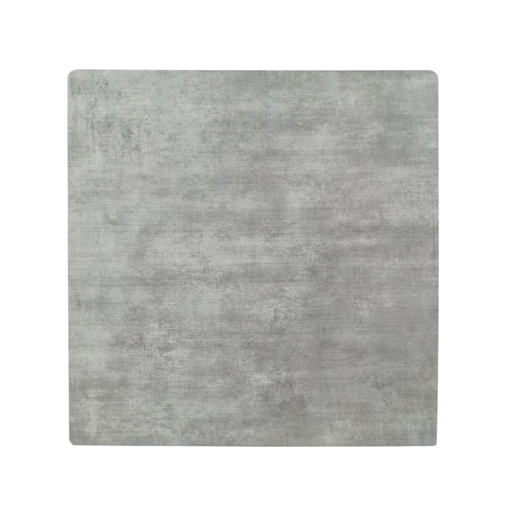 Ashi Bar Height Dining Table 31 Inch White Laminate Black Wood Frame BM323418