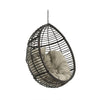 Jaya Outdoor Hanging Chair, Basket Khaki Brown Wicker, 47