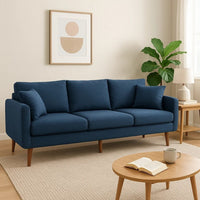 Navy Blue, Brown