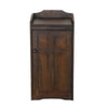 Homestead Trash Box 34 Inch Tall Rough Sawn Mahogany Dark Brown by Casagear home BM323736