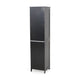 Cabe Tall Bathroom Linen Cabinet, 3 Shelves 1 Door, Black