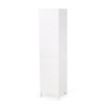 Cabe Tall Bathroom Linen Cabinet 3 Shelves 1 Door White