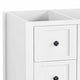 Serra Bathroom Vanity Base, 4 Drawers 1 Cabinet, 48'' White