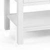 Serra Bathroom Vanity Base, 4 Drawers 1 Cabinet, 48'' White