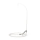 Hanging Hammock Chair Stand 80 Inch Tall White Iron Frame Hanger Base BM323833