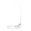 Hanging Hammock Chair Stand, 80 Inch Tall White Iron Frame Hanger Base
