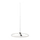Hanging Hammock Chair Stand, 80 Inch Tall White Iron Frame Hanger Base