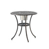 Outdoor Bistro Table Set with 2 Chairs and an Ice Bucket Coppertone BM323848