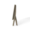 Cami Outdoor Foldable Bistro Table, 26'' Gray Acacia Wood