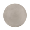 Outdoor Side Table, 16'' Round, light Gray Faux Cement