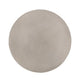 Outdoor Side Table, 16'' Round, light Gray Faux Cement