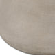 Outdoor Side Table, 16'' Round, light Gray Faux Cement