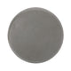 Outdoor End Table 16 Inch Round Gray Faux Concrete w White Pattern BM323898
