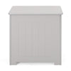 Tomo Laundry Hamper Bathroom Cabinet Flip Top Storage Gray BM323929