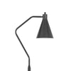 Sty 63 Inch Task Floor Lamp Swivel Gray Shade Angled Thin Metal Pole BM323940