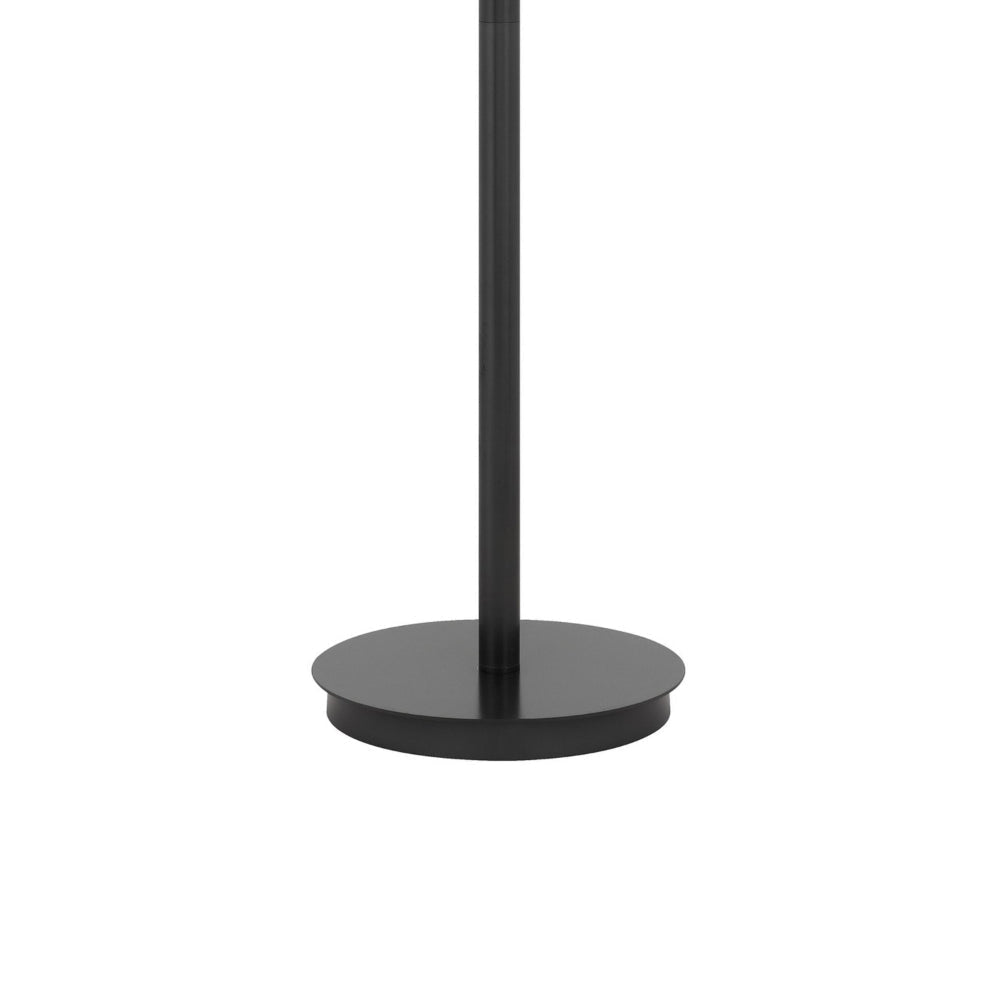 Sty 63 Inch Task Floor Lamp Swivel Gray Shade Angled Thin Metal Pole BM323940