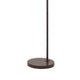 Ashy 68 Inch Floor Lamp Gooseneck LED White Shade Black Arc Pole BM323946
