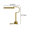 Hoso 18 Inch Desk Lamp 2 USB Ports AdjusDesk Bronze Metal Frame BM323947